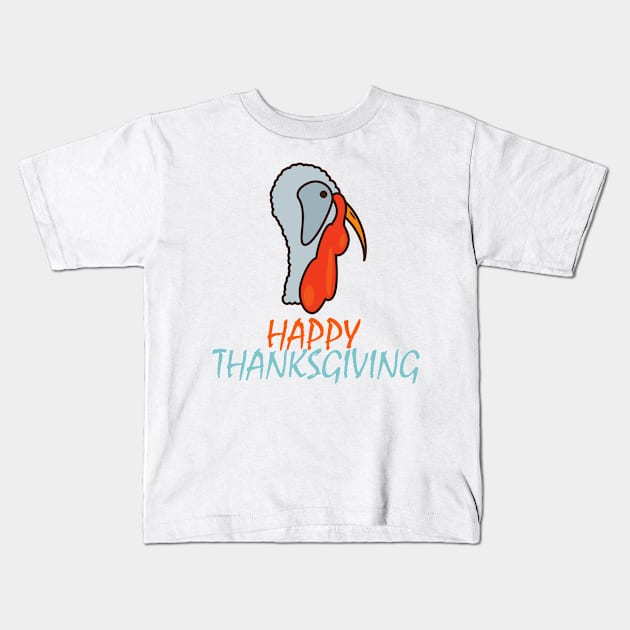 Thanksgiving Kids T-Shirt by rayanammmar